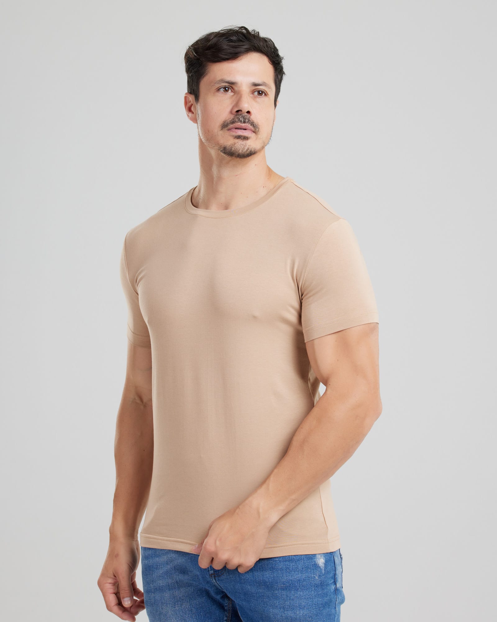 Camiseta Cotton Pima Slim Fit Atacado