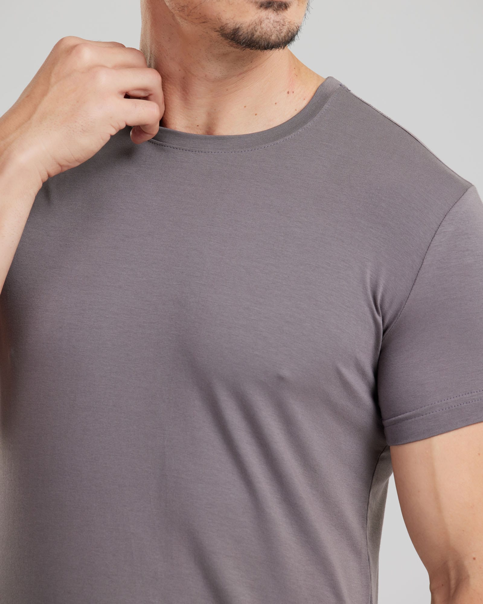Camiseta Cotton Pima Slim Fit — Lunfe Atacado — foto 9