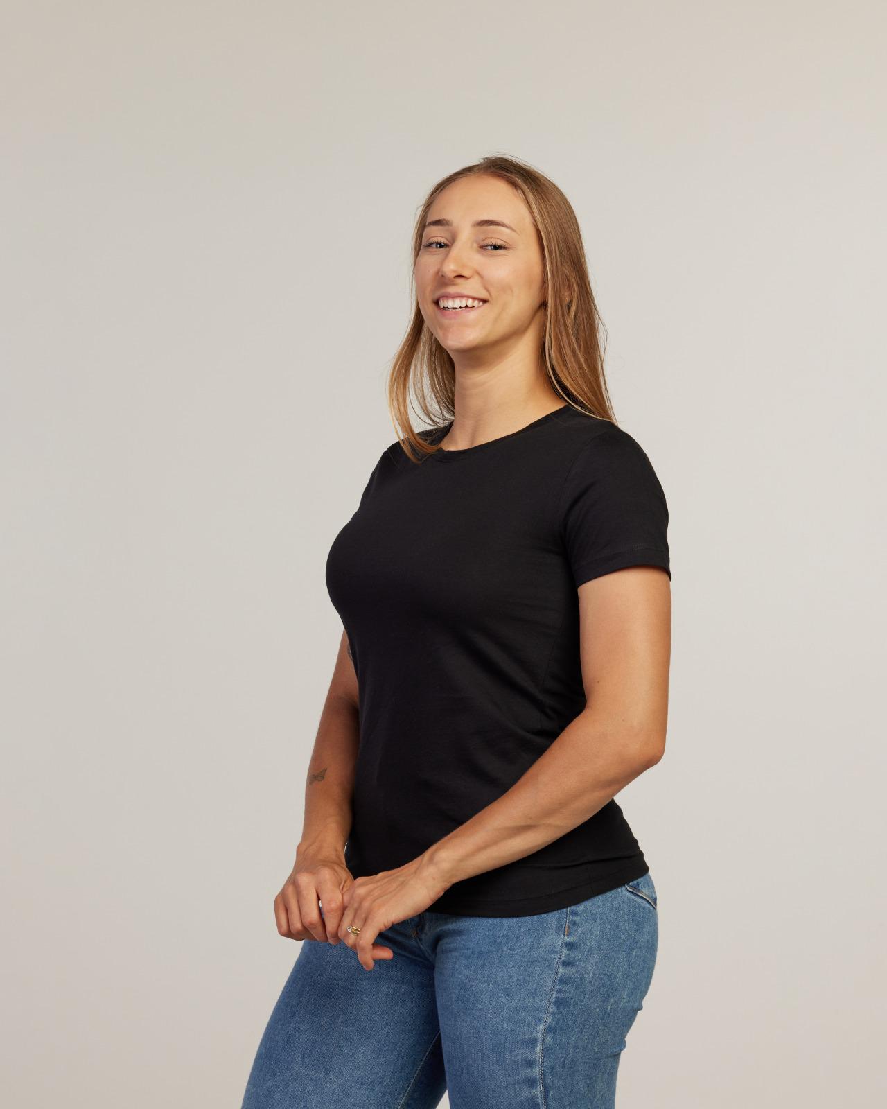 Camiseta Baby Look Básica Feminina — Lunfe Atacado — foto 3
