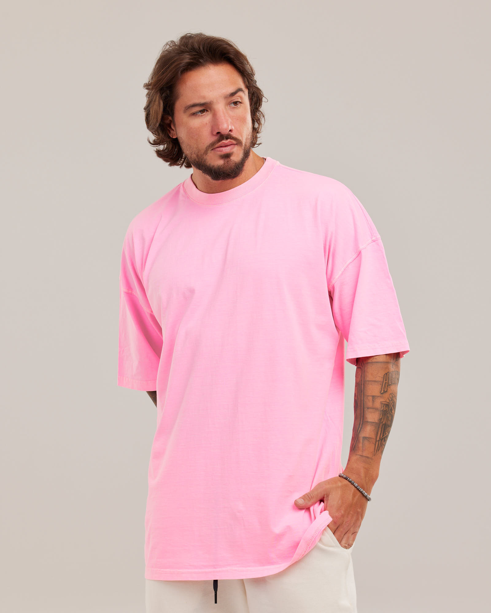 Camiseta Oversized Estonada Vintage — Lunfe Atacado — foto 7