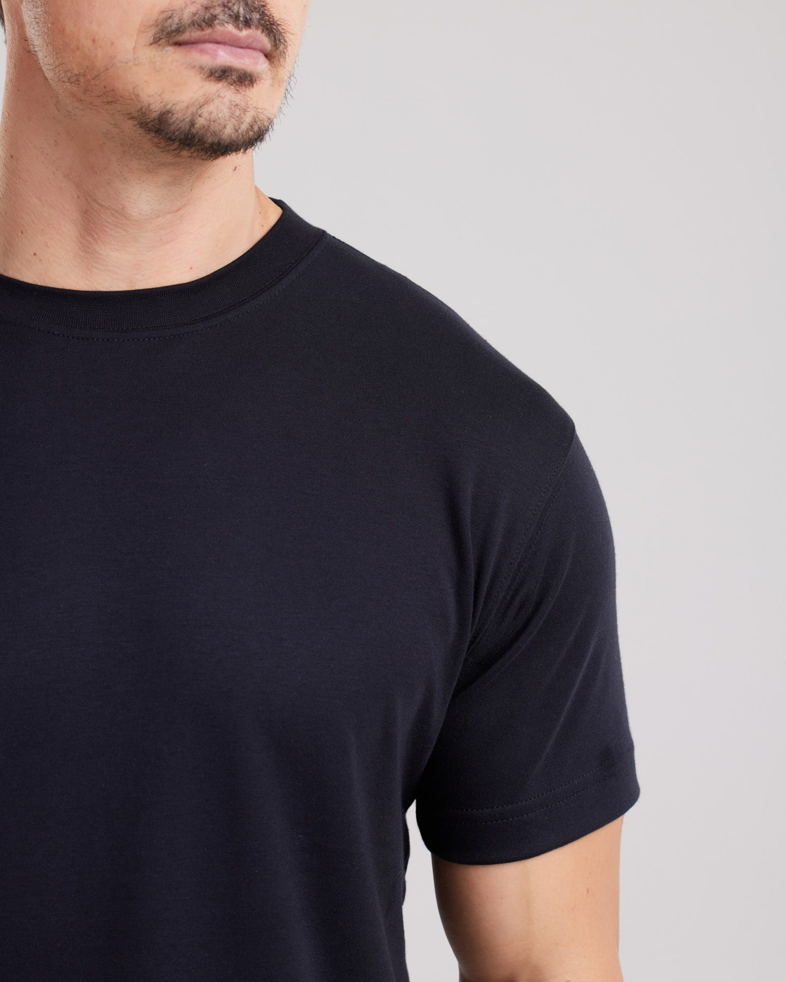 Camiseta Suedine Pima Sensory Regular Fit — Lunfe Atacado — foto 9