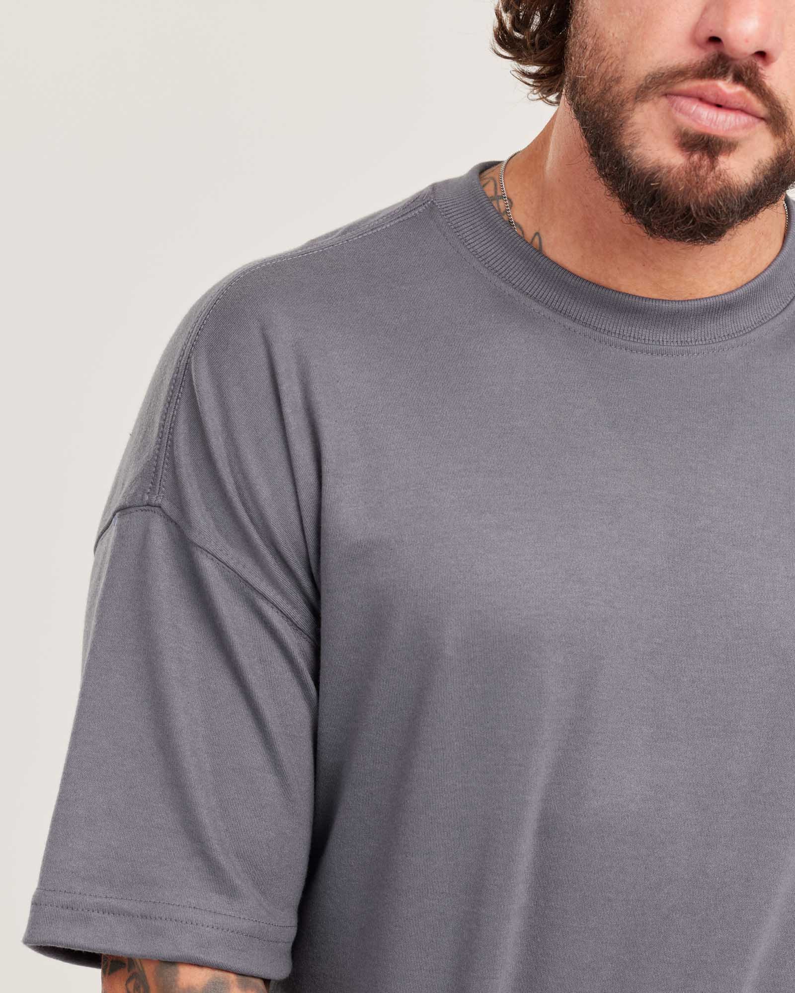 Camiseta Oversized Malhão Suedine — Lunfe Atacado — foto 9