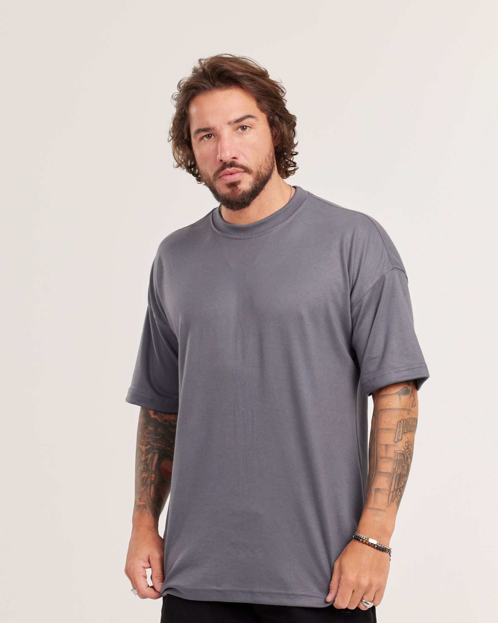 Camiseta Oversized Malhão Suedine — Lunfe Atacado — foto 8