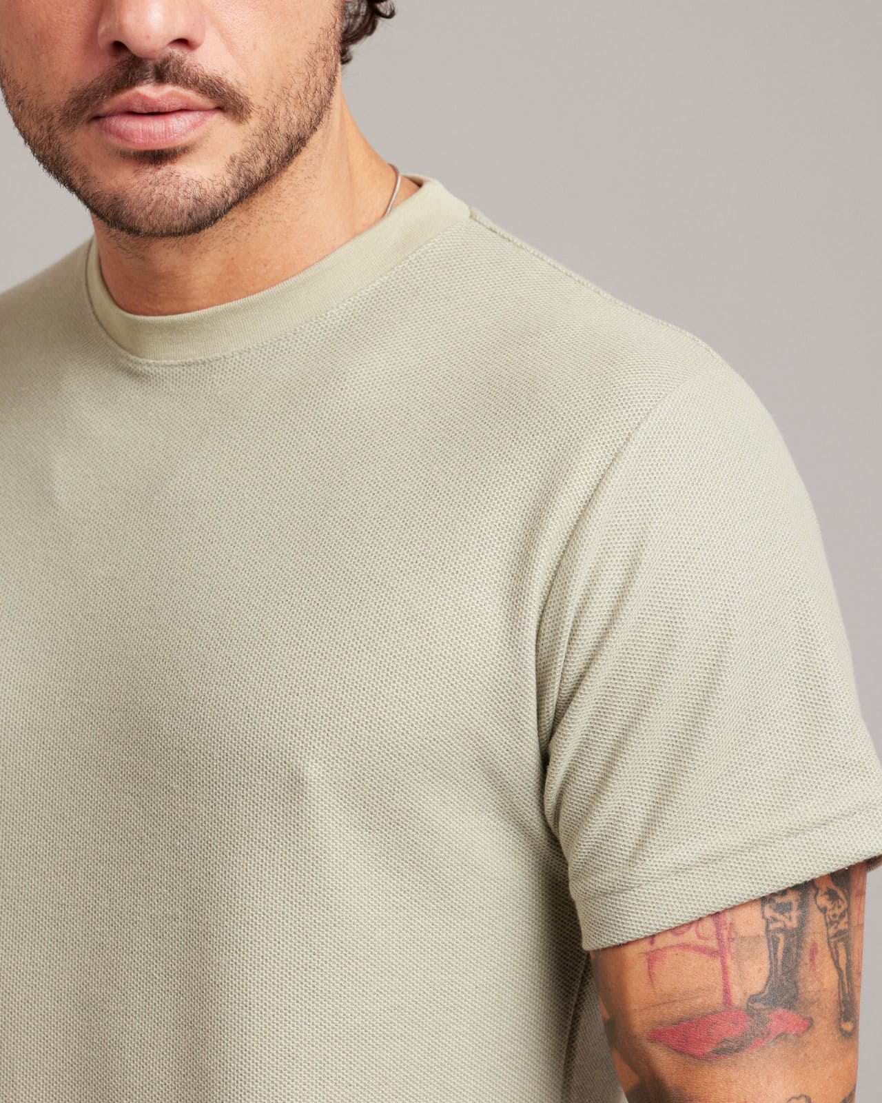 Camiseta Piquê Texture — Lunfe Atacado — foto 7