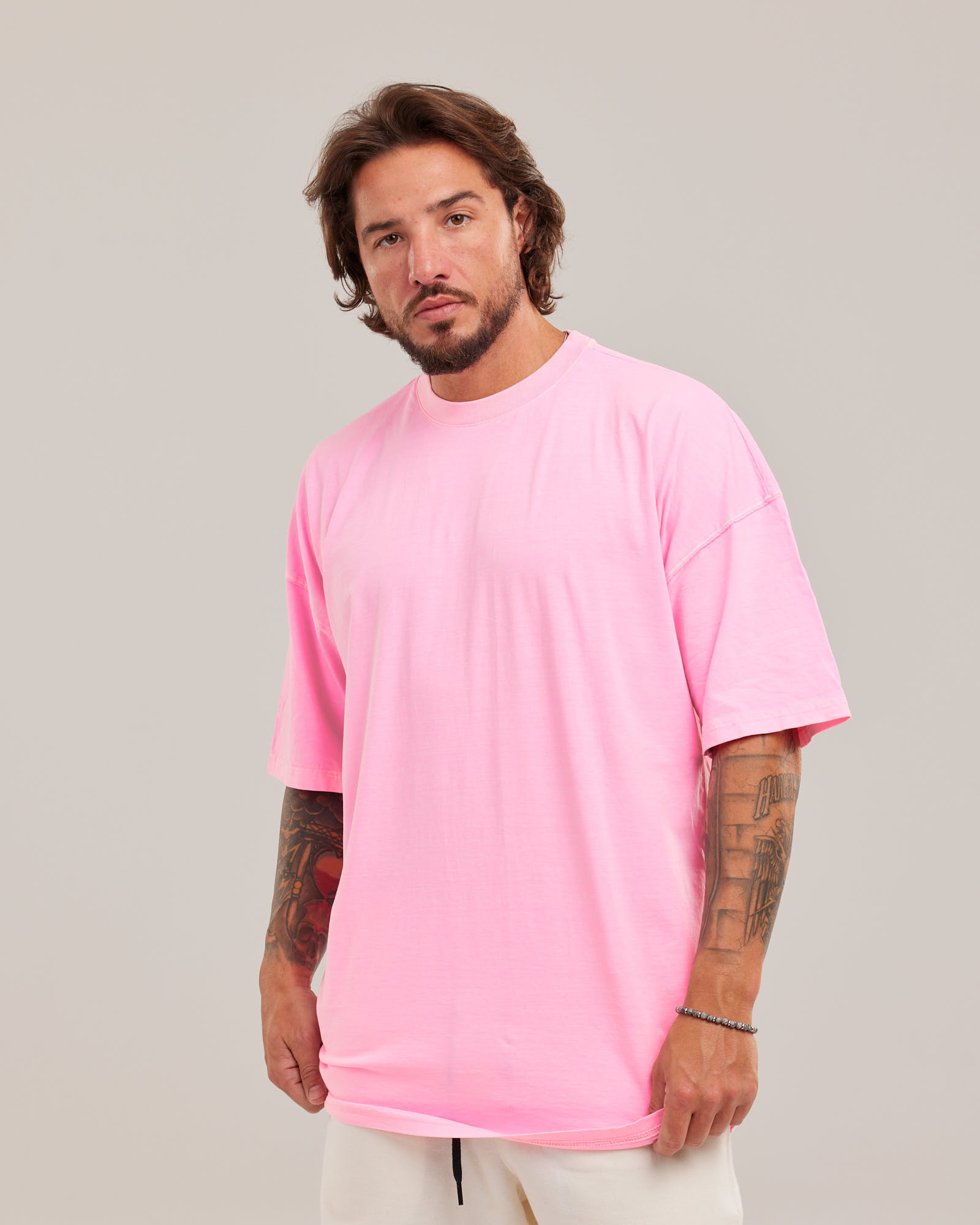 Camiseta Oversized Estonada Vintage — Lunfe Atacado — foto 9