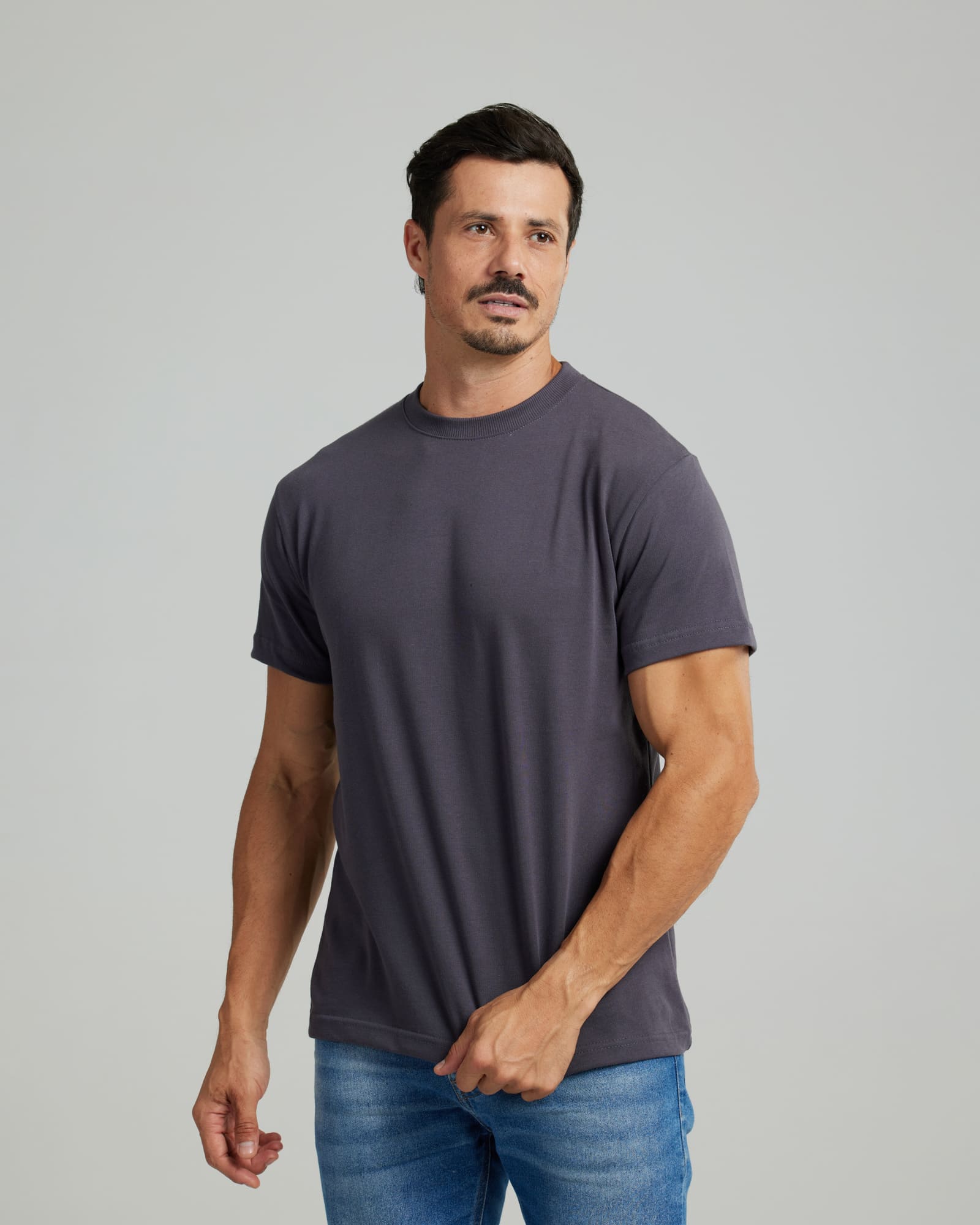 Camiseta Malhão Compact Grafite — Lunfe Atacado — foto 4