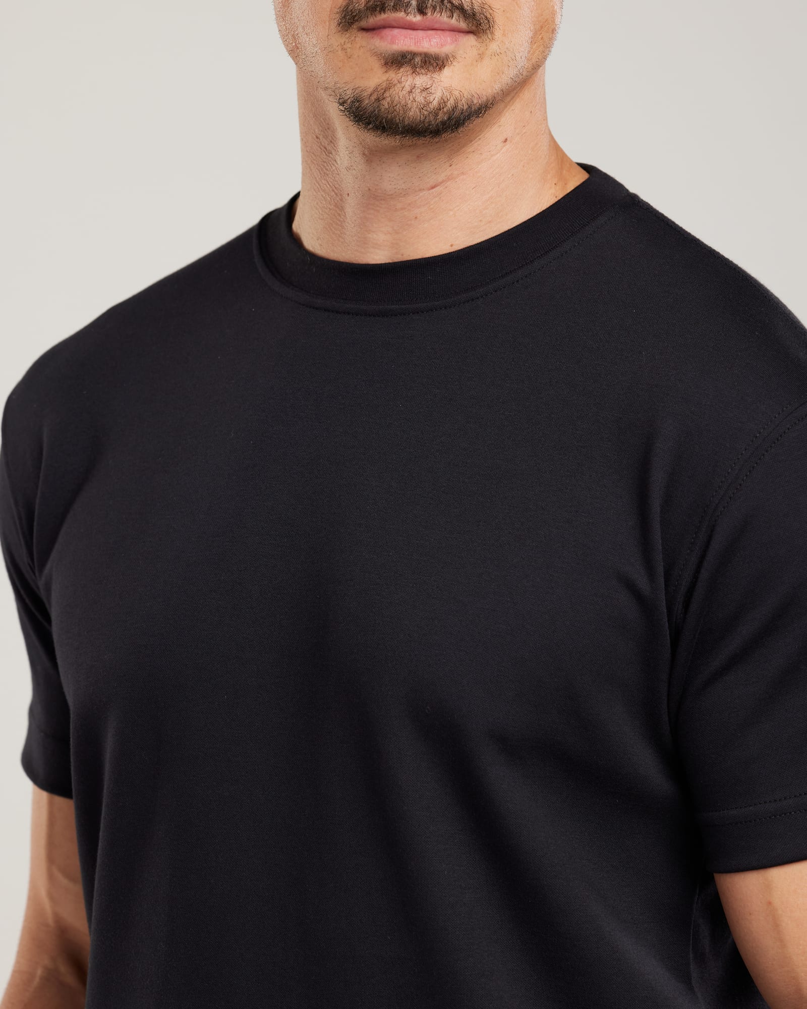 Camiseta Algodão Egípcio Regular Fit — Lunfe Atacado — foto 3