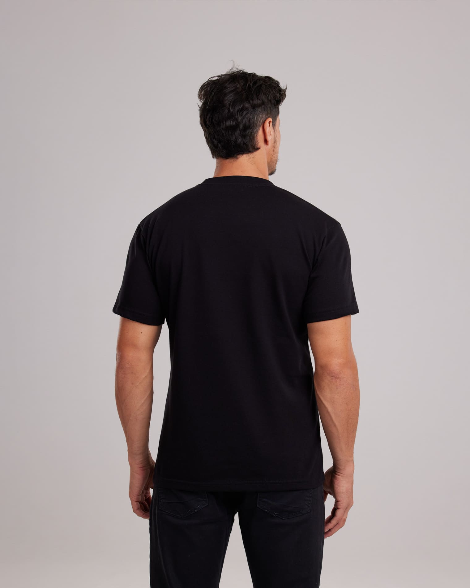 Camiseta Chinese Cotton Heavyweight Preto — Lunfe Atacado — foto 8