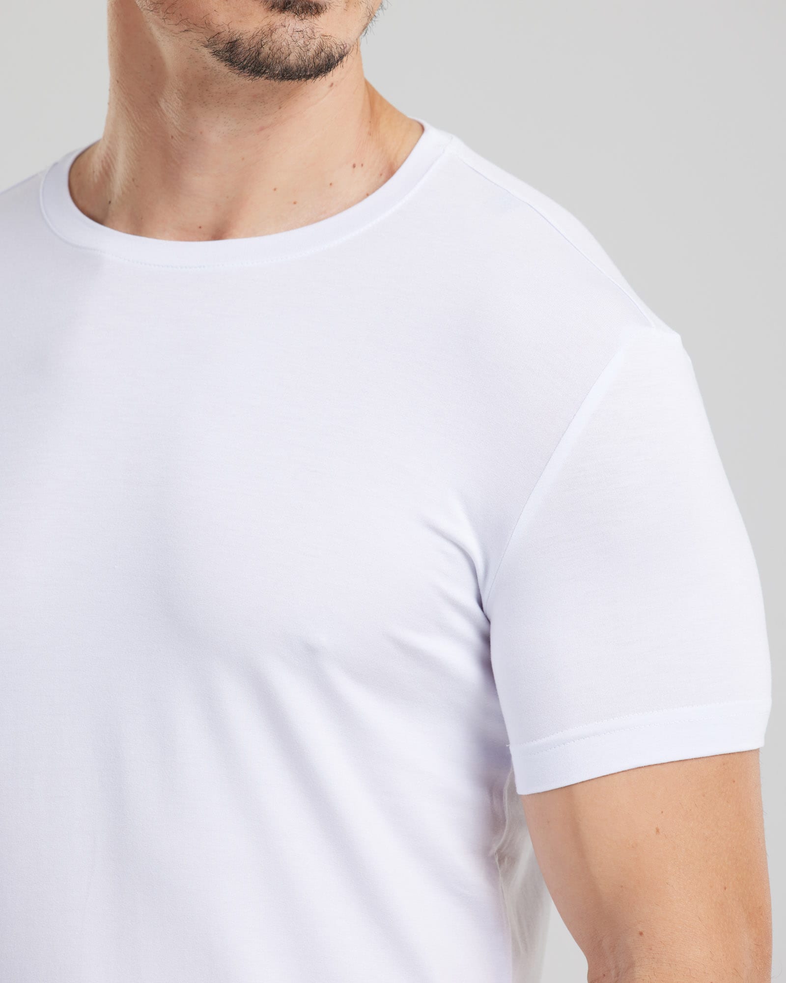 Camiseta Modal Tech Slim Fit — Lunfe Atacado — foto 8