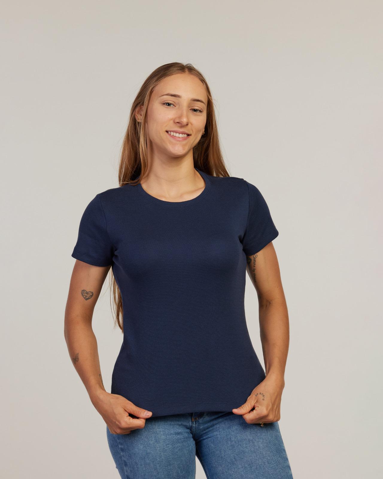 Camiseta Baby Look Básica Feminina — Lunfe Atacado — foto 6