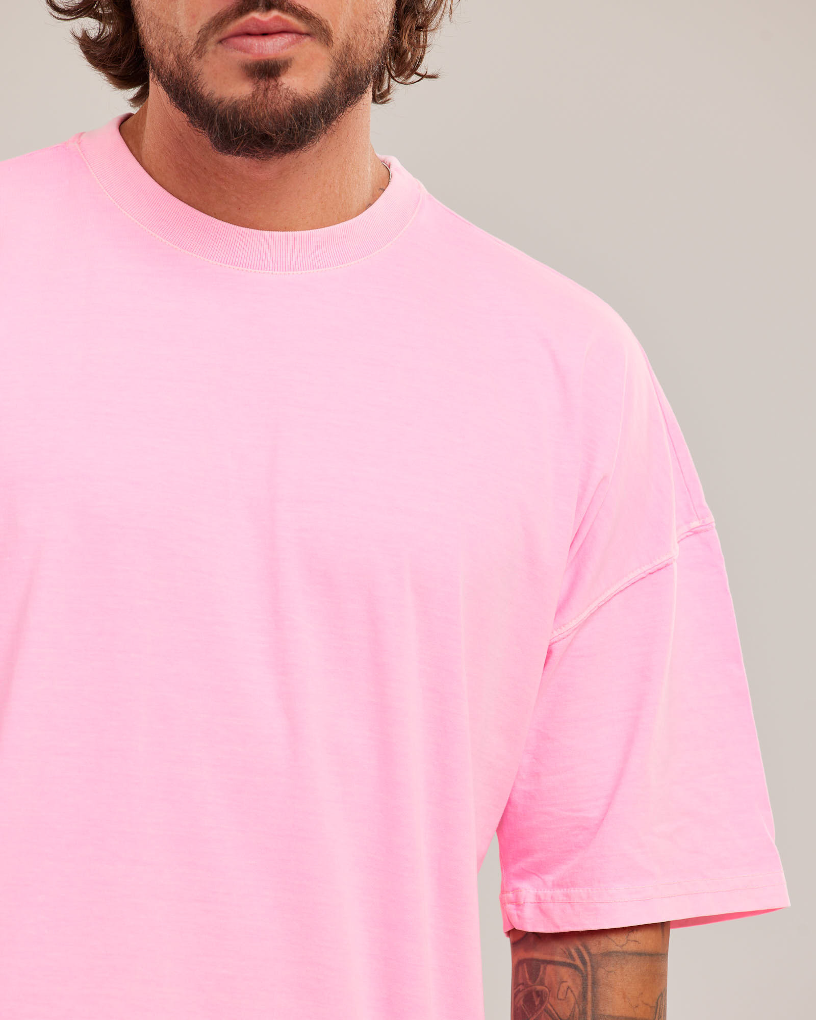 Camiseta Oversized Estonada Vintage — Lunfe Atacado — foto 8