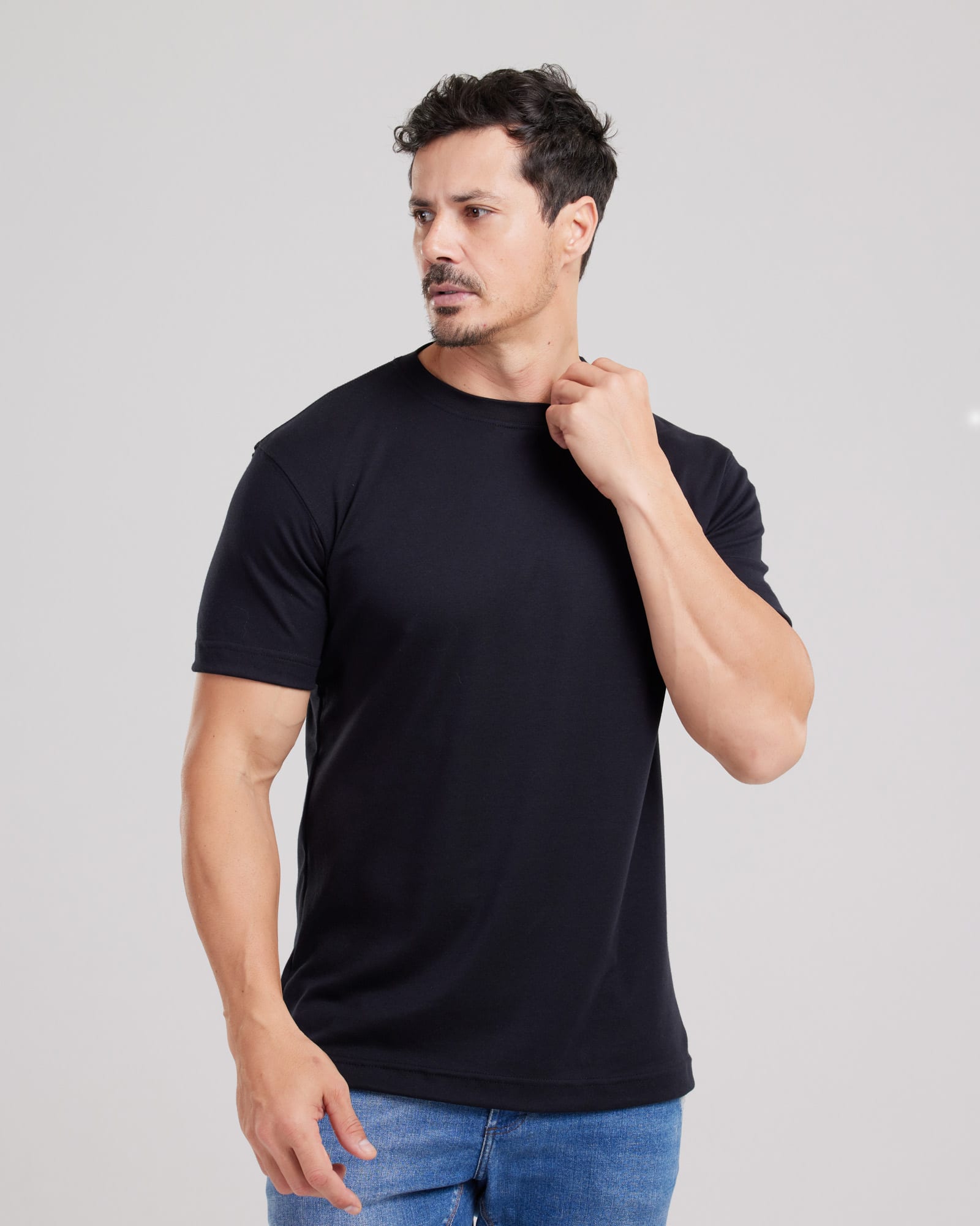 Camiseta Suedine Pima Sensory Regular Fit — Lunfe Atacado — foto 8