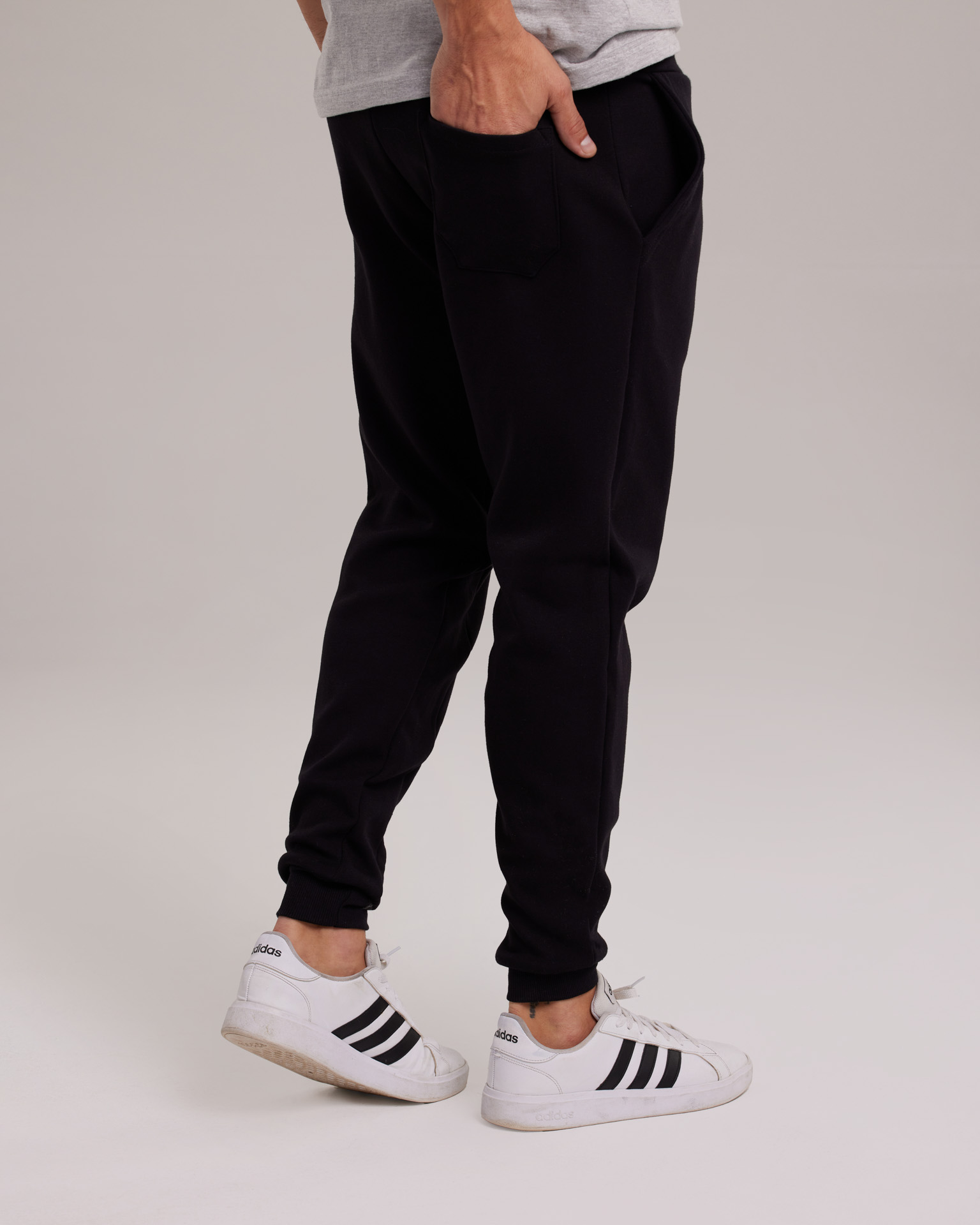 Calça Moletom Básica Flanelada — Lunfe Atacado — foto 3