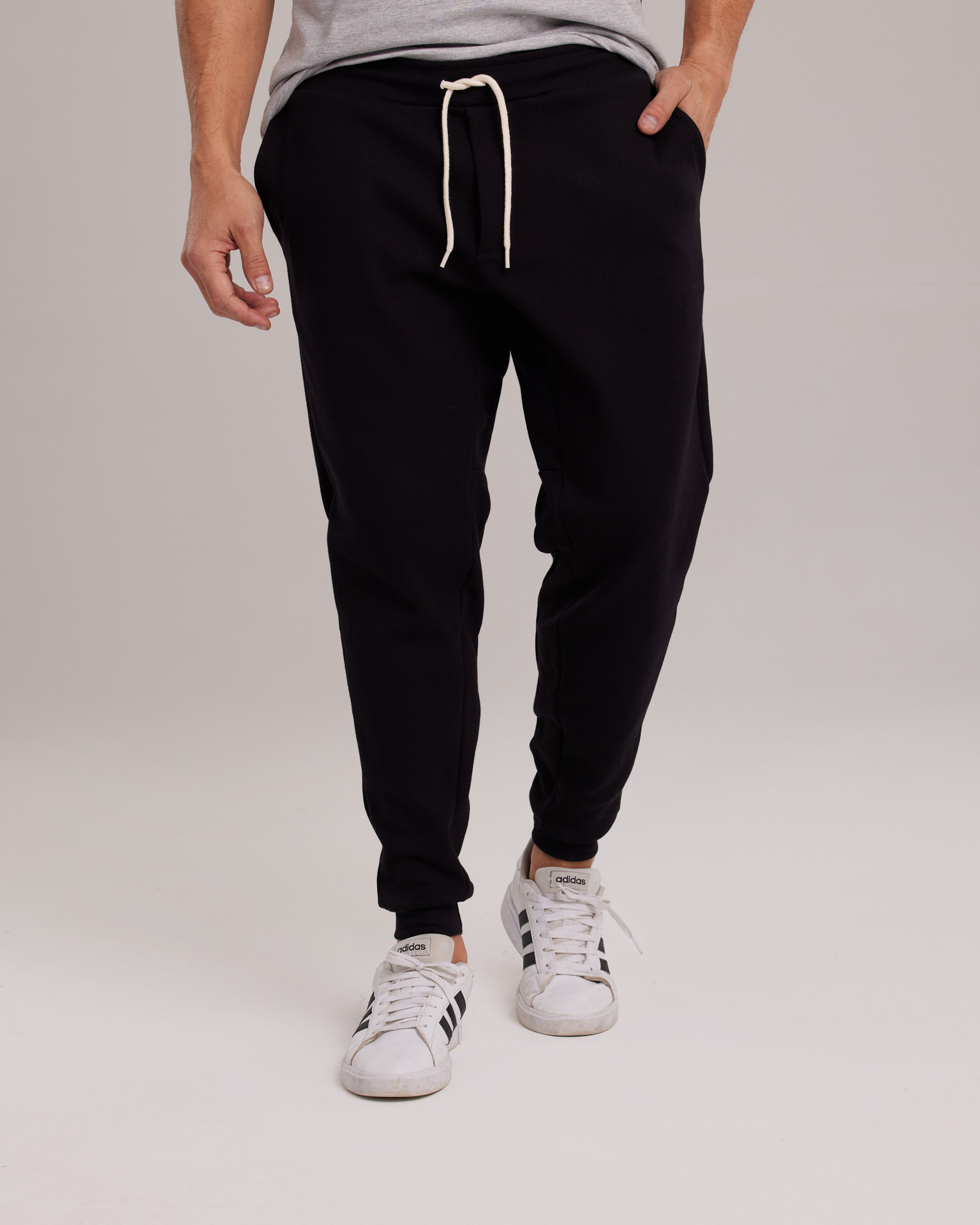 Calça Moletom Básica Flanelada — Lunfe Atacado — foto 4