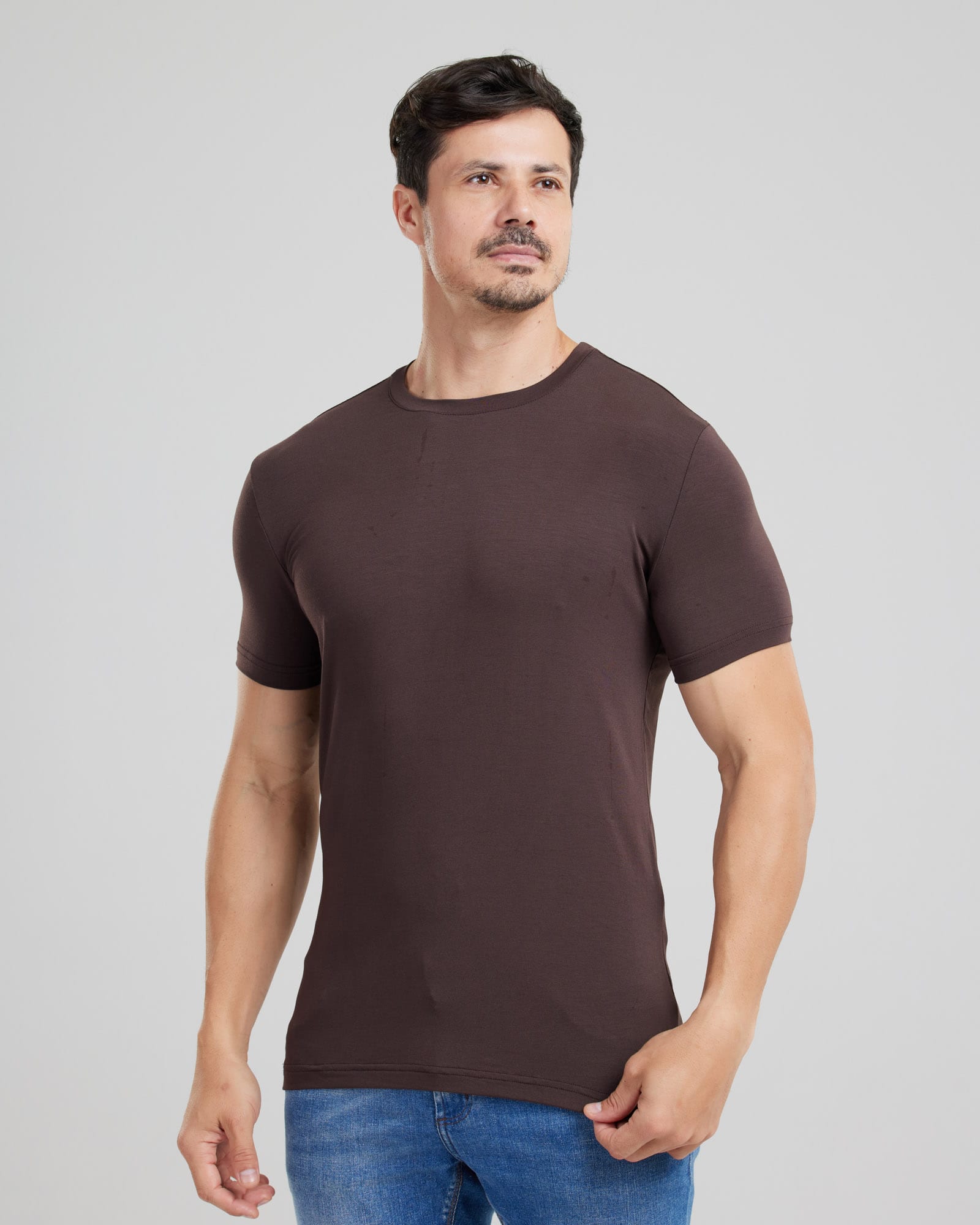 Camiseta Modal Tech Slim Fit Atacado
