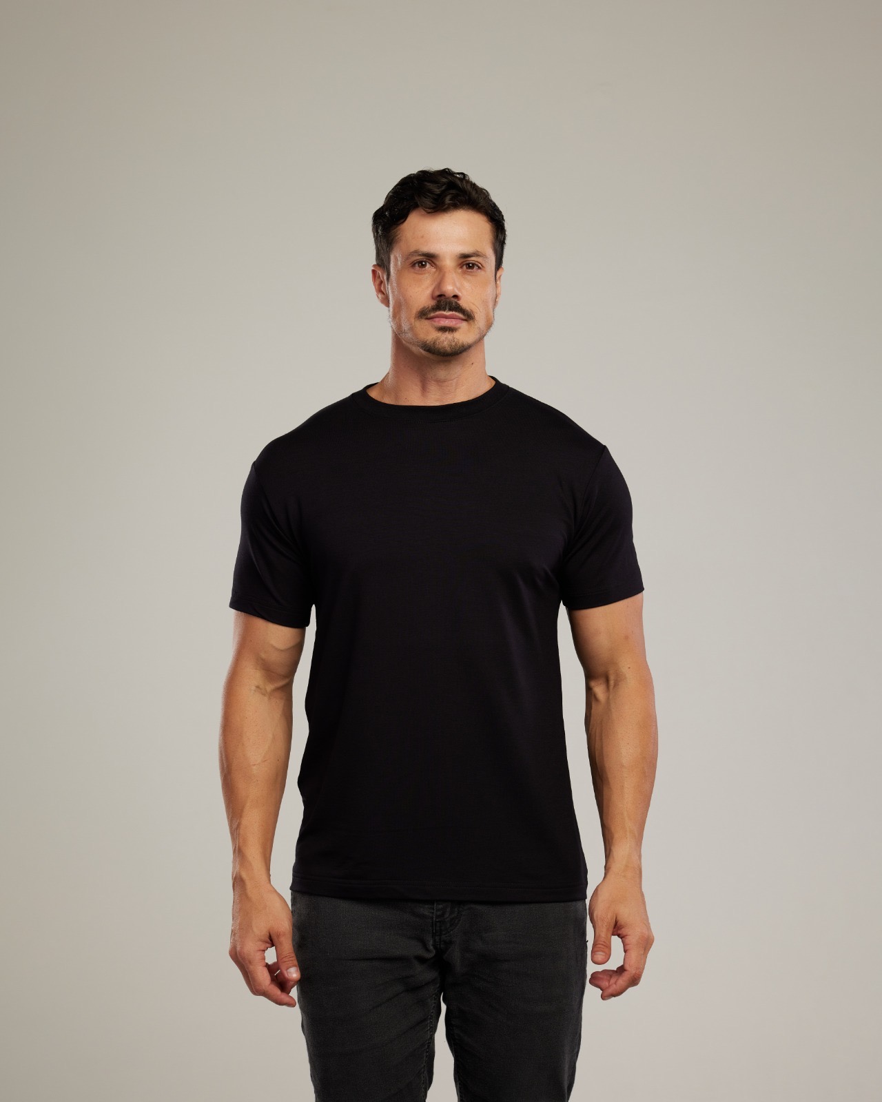 Camiseta Viscose Vortex Preto — Lunfe Atacado — foto 5