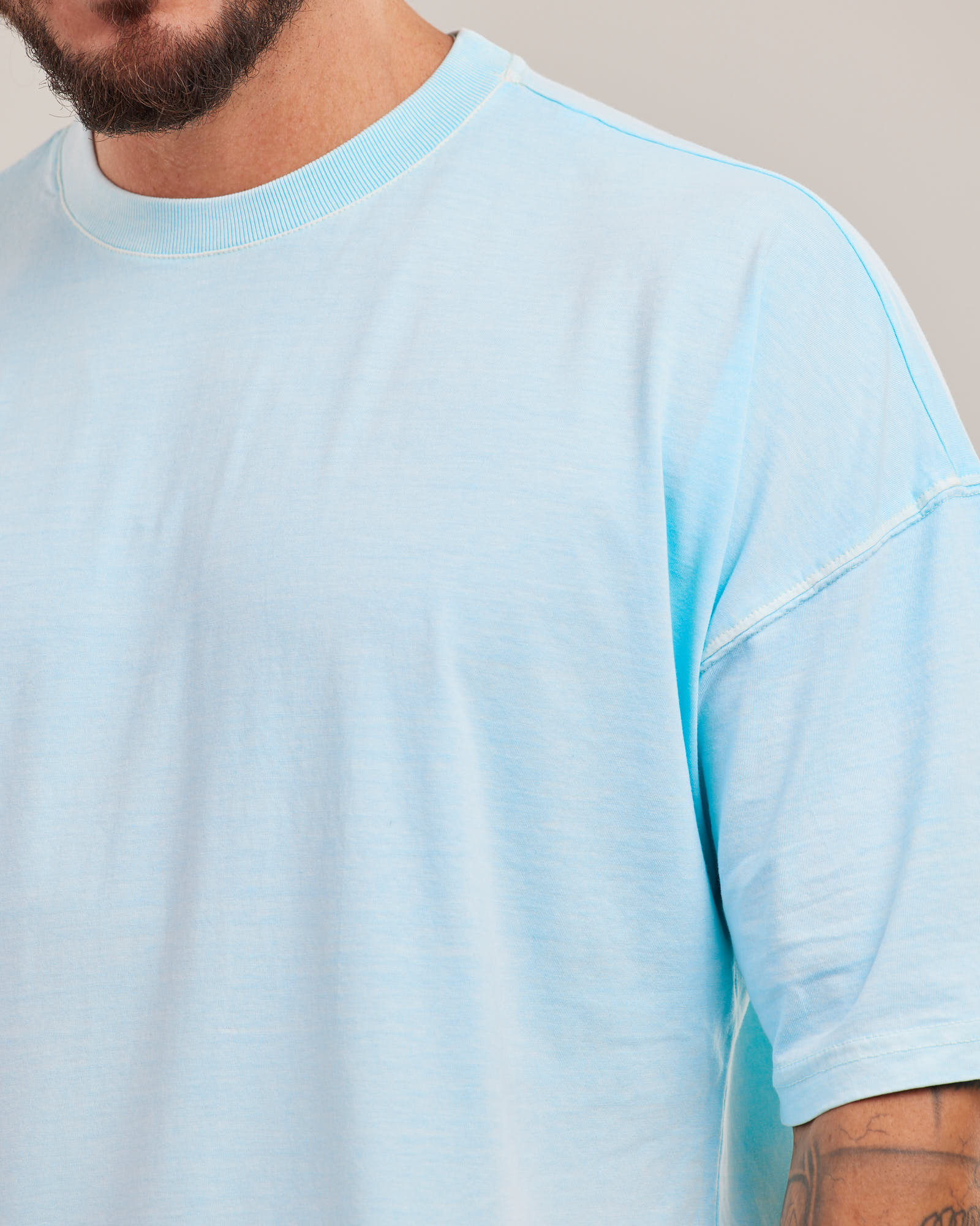 Camiseta Oversized Estonada Vintage — Lunfe Atacado — foto 5