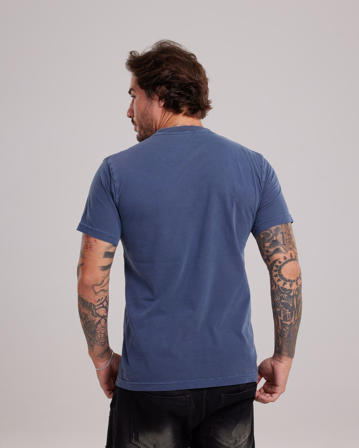 Camiseta Estonada Cores Vibrantes — Lunfe Atacado — foto 6