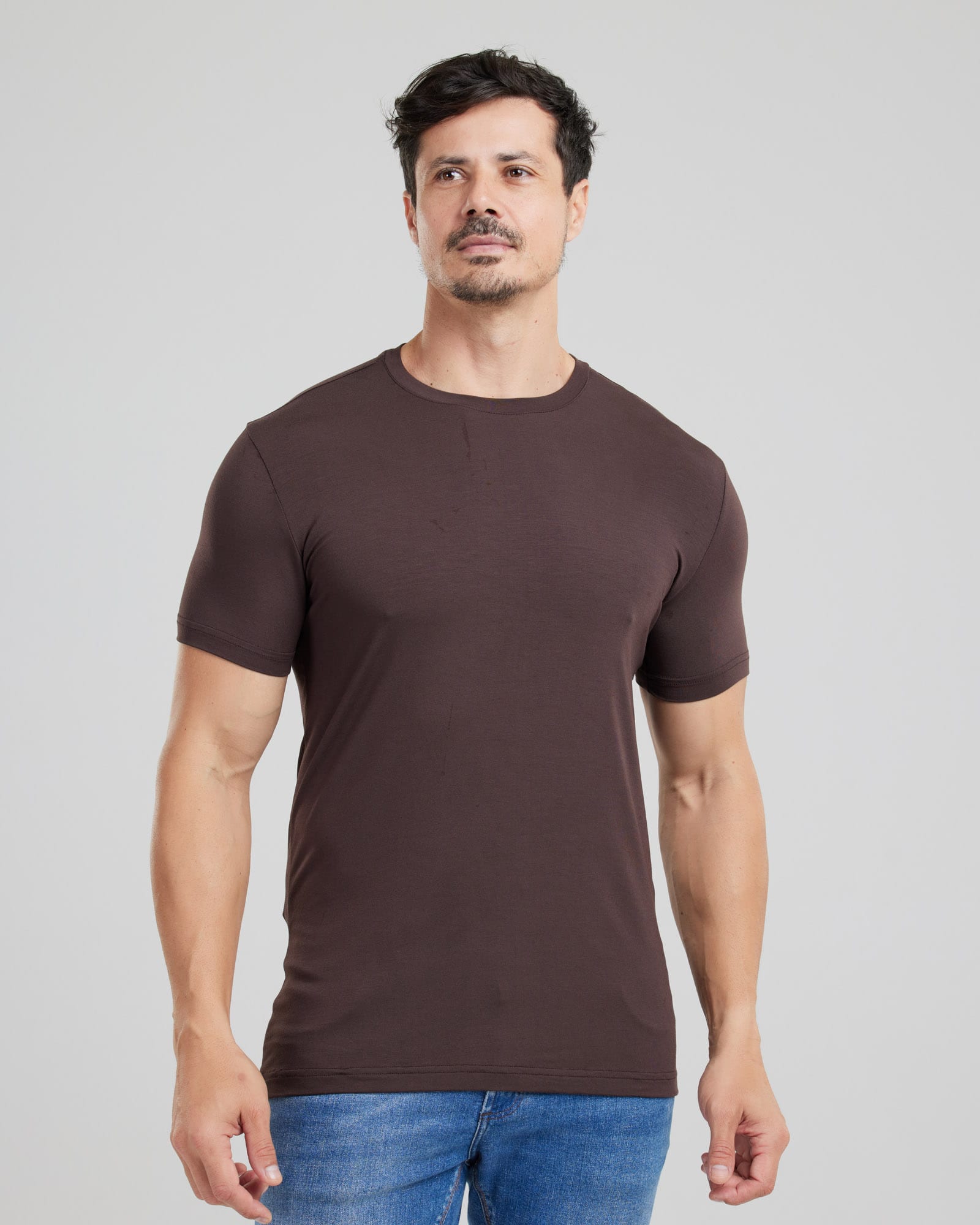 Camiseta Modal Tech Slim Fit — Lunfe Atacado — foto 2