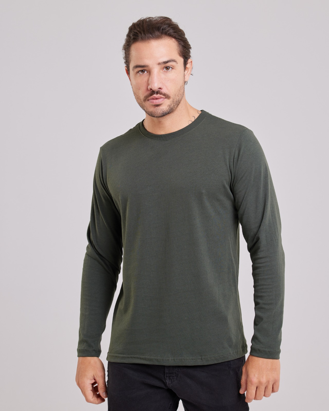 Blusa Manga Longa Básica — Lunfe Atacado — foto 9
