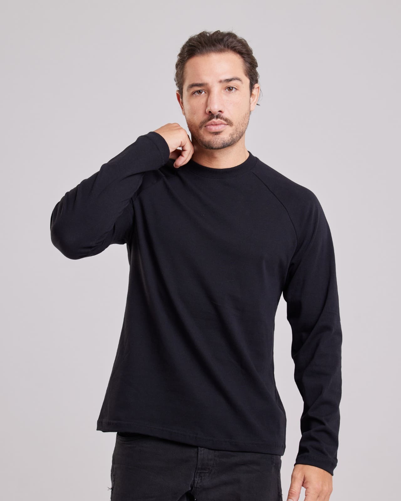 Blusa Raglan Manga Longa — Lunfe Atacado — foto 4