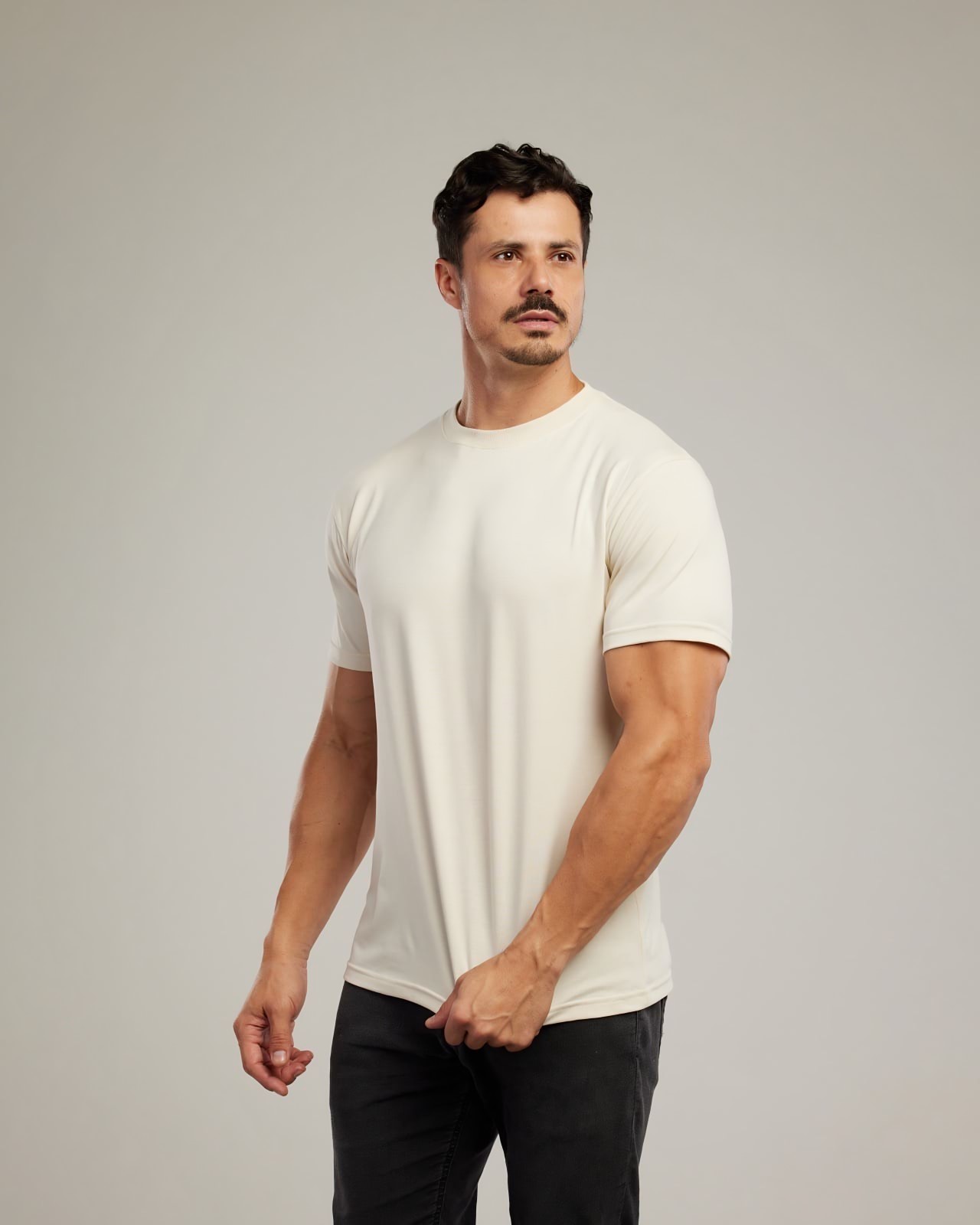 Camiseta Egyptian Cotton 50/1 — Lunfe Atacado — foto 4