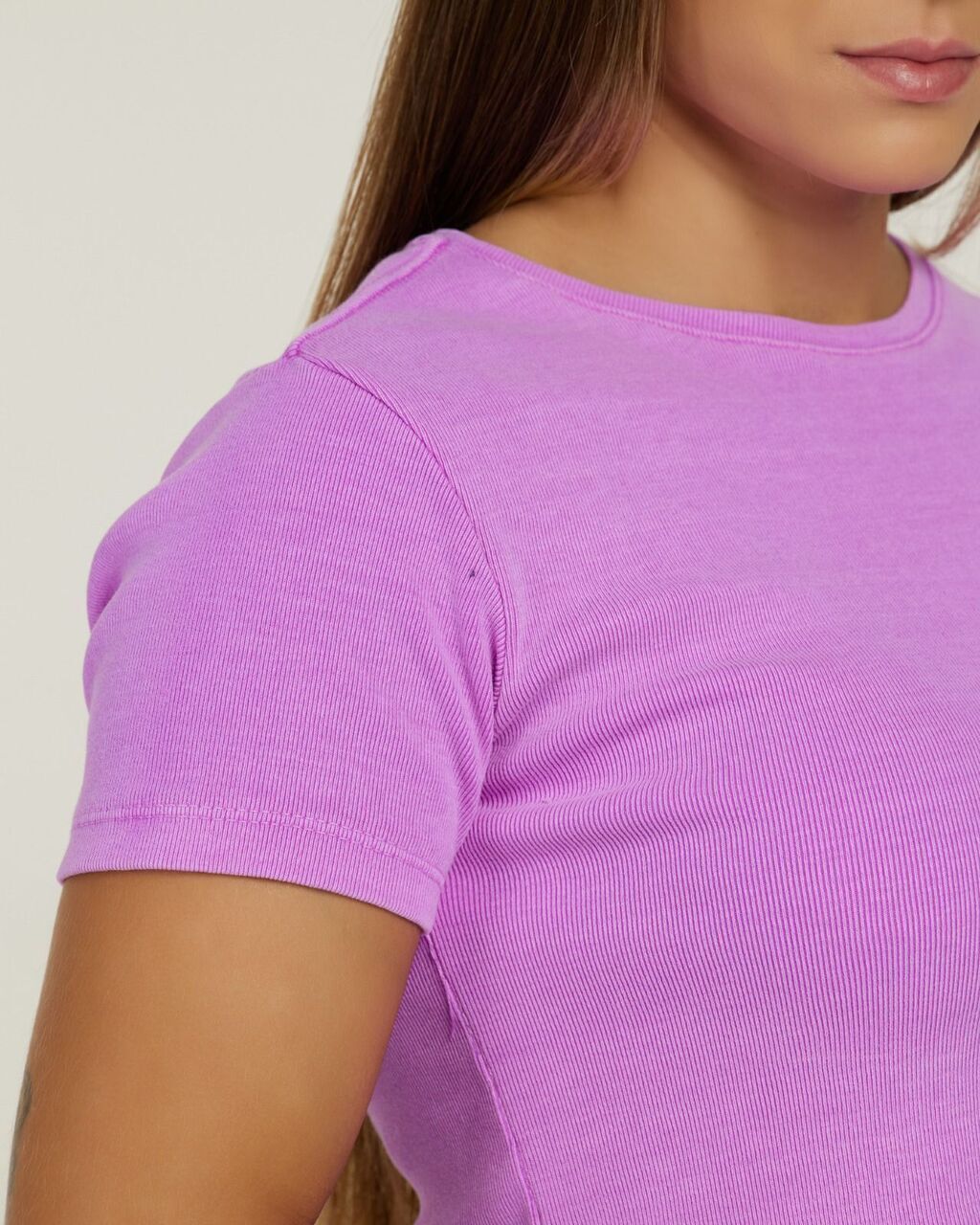 Baby Look Estonada Neon — Lunfe Atacado — foto 3