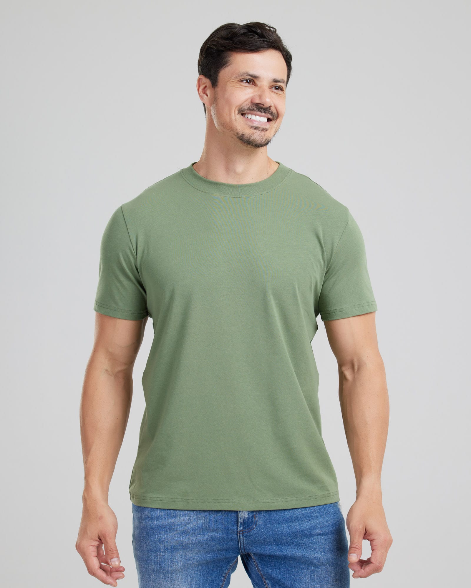 Camiseta Cotton Jersey Peruano Regular Fit — Lunfe Atacado — foto 2